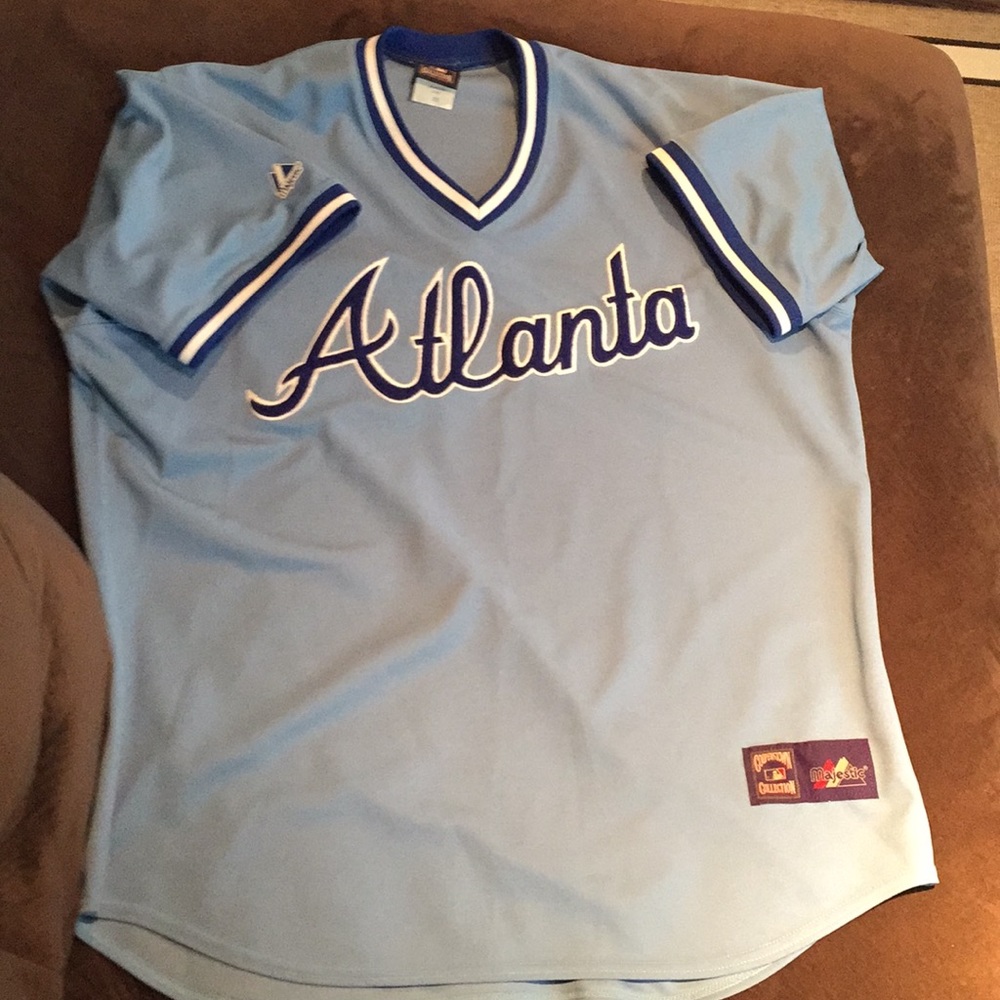 Throwback Atlanta Braves Jersey